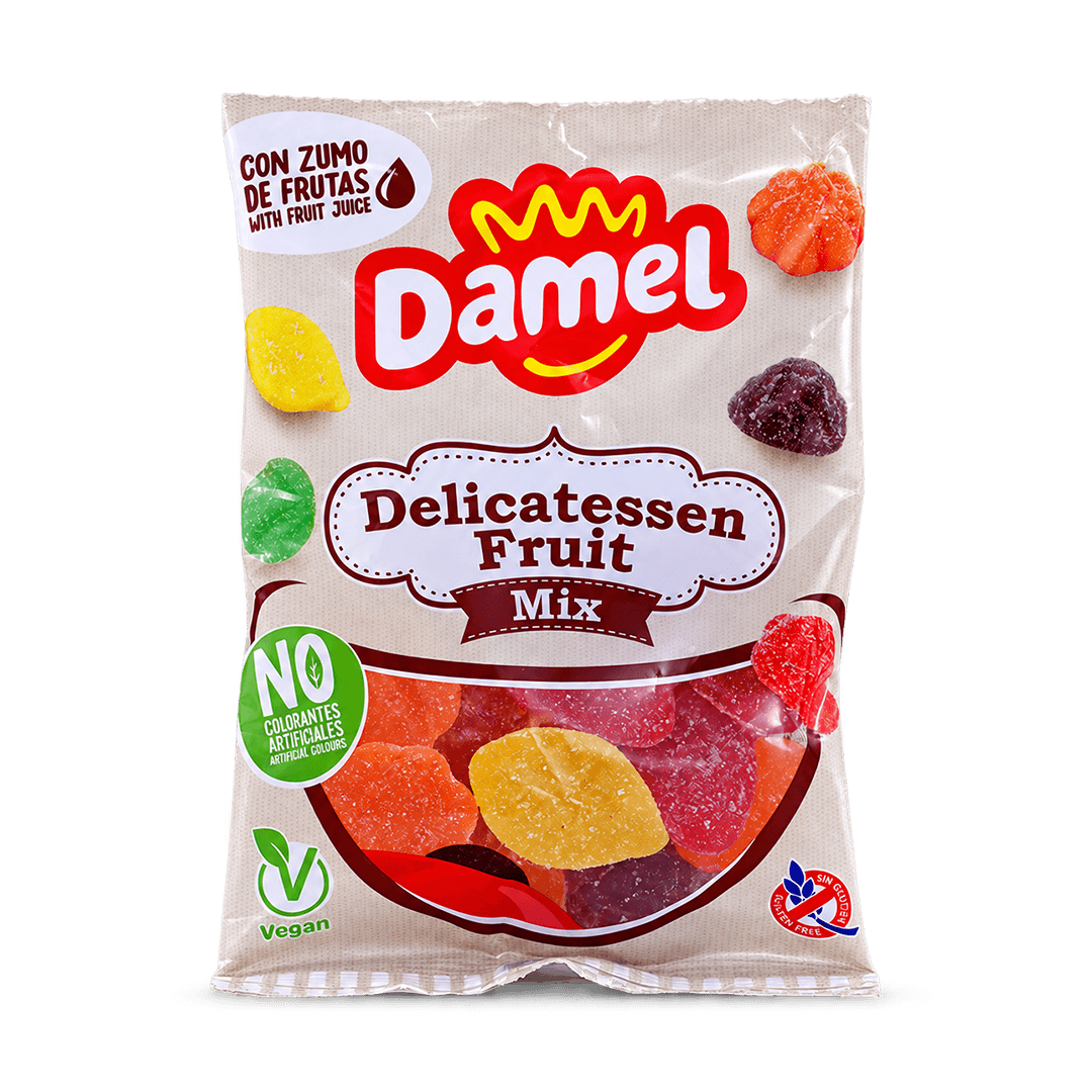 DAMEL DELICATESSEN FRUIT MIX JELLY 80G