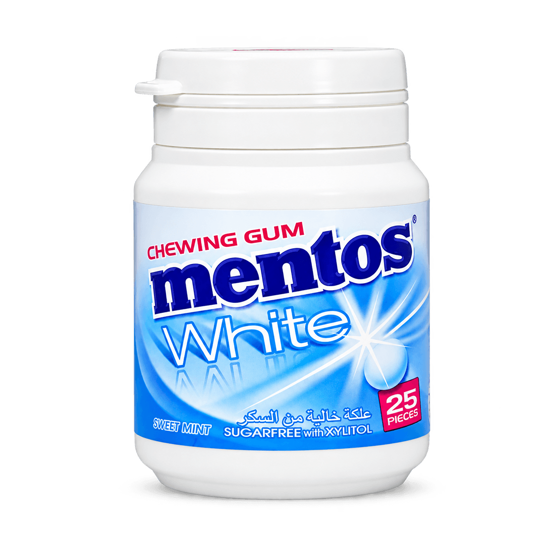 MENTOS SWEET MINT WHITE 54G