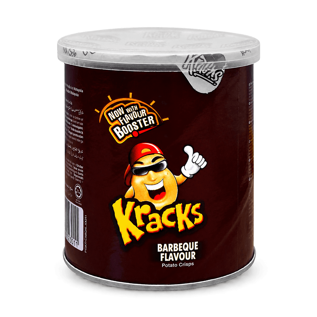 KRACKS BARBEQUE CHIPS 45G