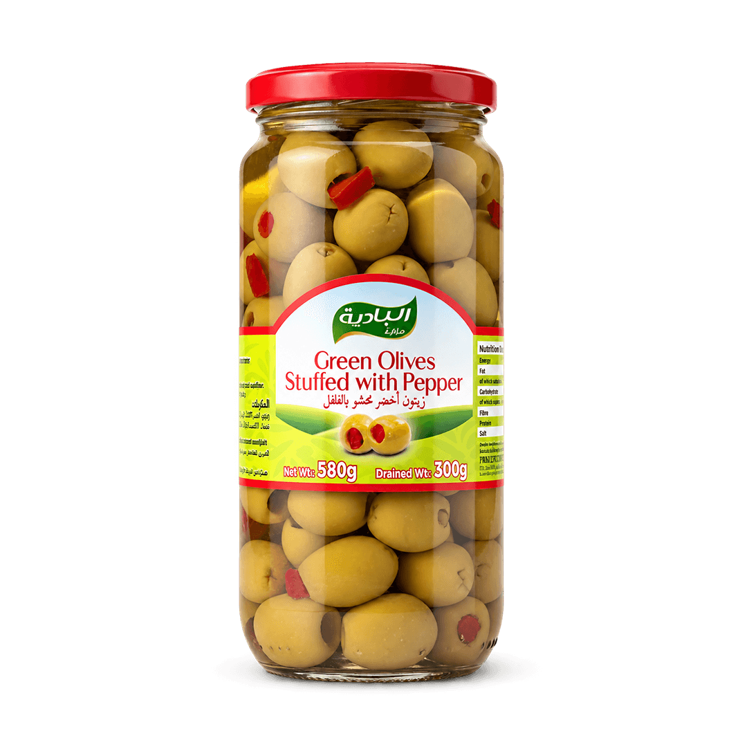 FIGARO GREEN STUFFED OLIVES 270G